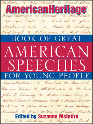 cover image of American Heritage Book of Great American Speeches for Young People